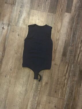 Skims Black Sleeveless High-Neck Bodysuit